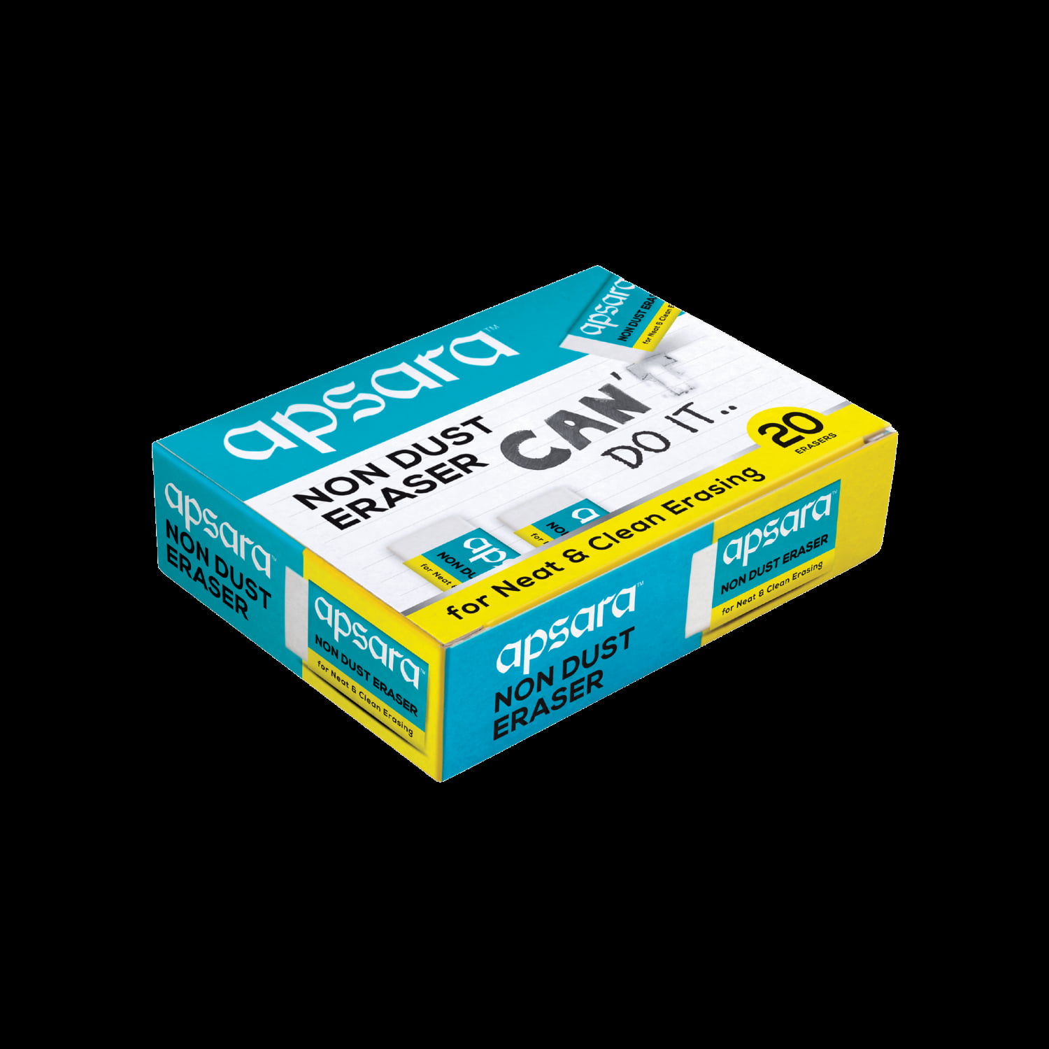 apsara Non Dust Eraser packet