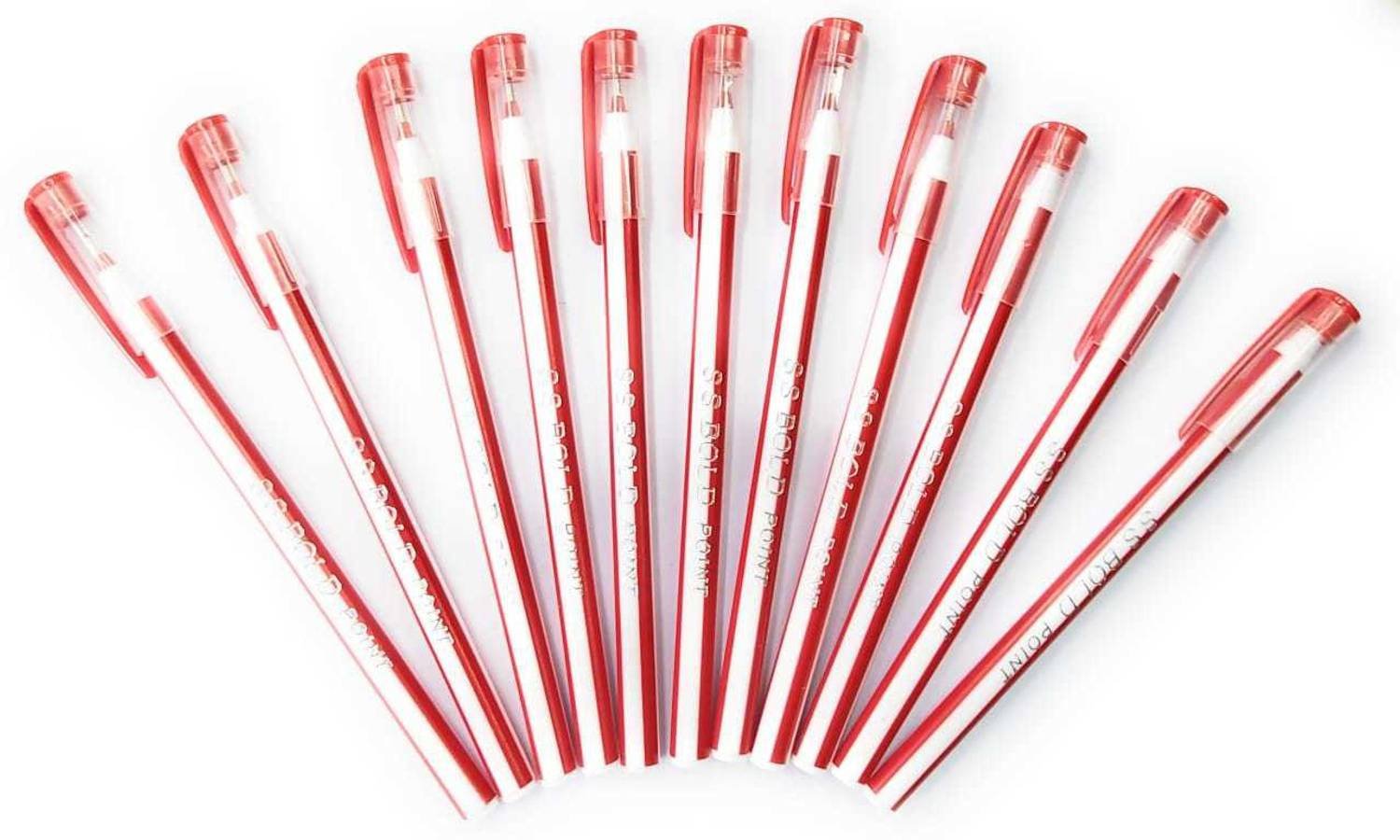 S S Pen Bold Red