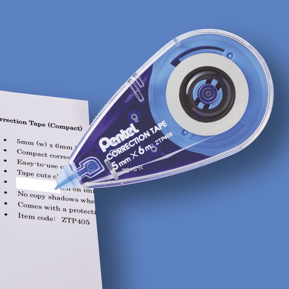 Pentel Correction Tape ZTP405